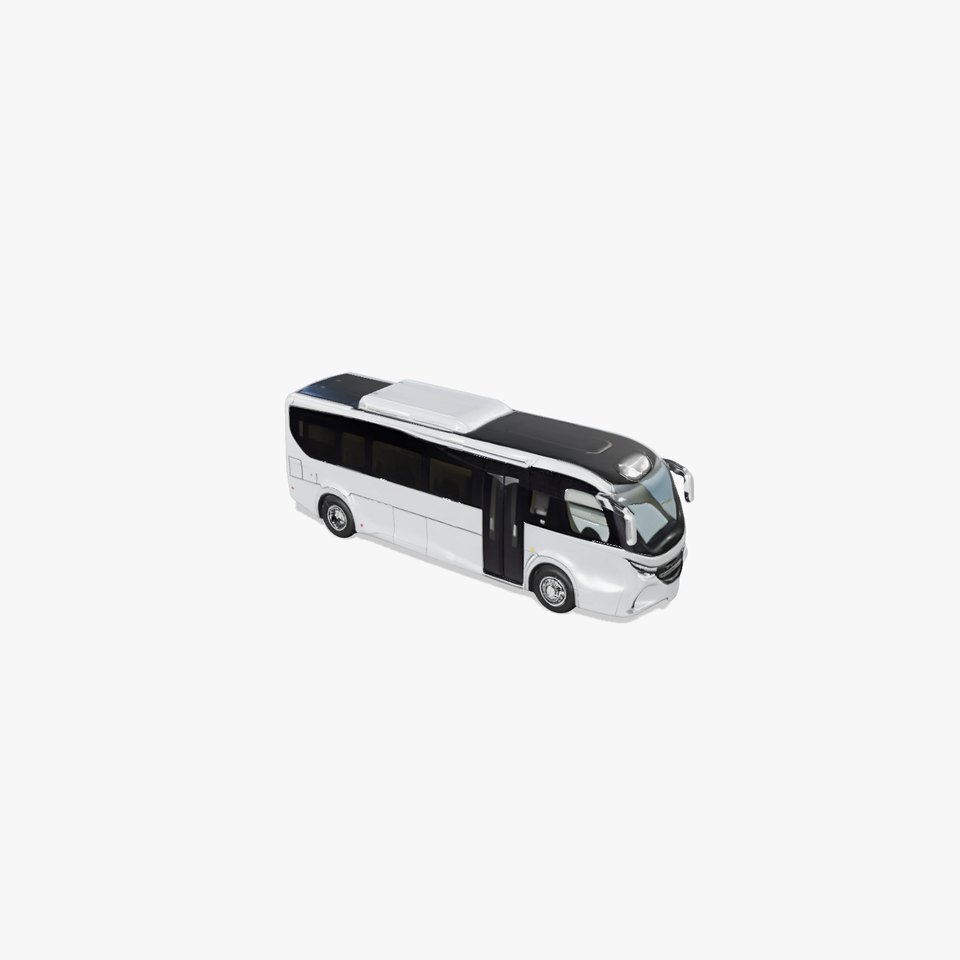 Modern Futuristic Bus Model Pack